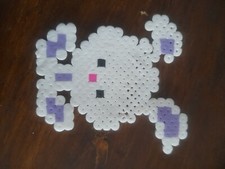 pyssla bunny purple and white 6-8 cm perfect conditions 