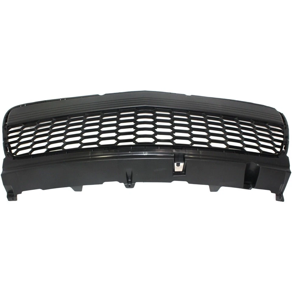 For 2007-2009 Mazda 3 Sedan Sport Type Model Front Bumper Grille Textured Black Foto 2 de 4