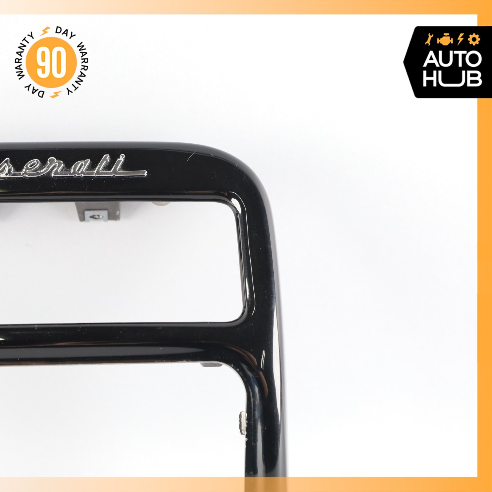 Maserati Quattroporte M139 Center Console Rear A/C Control Trim Bezel Wood 71k
