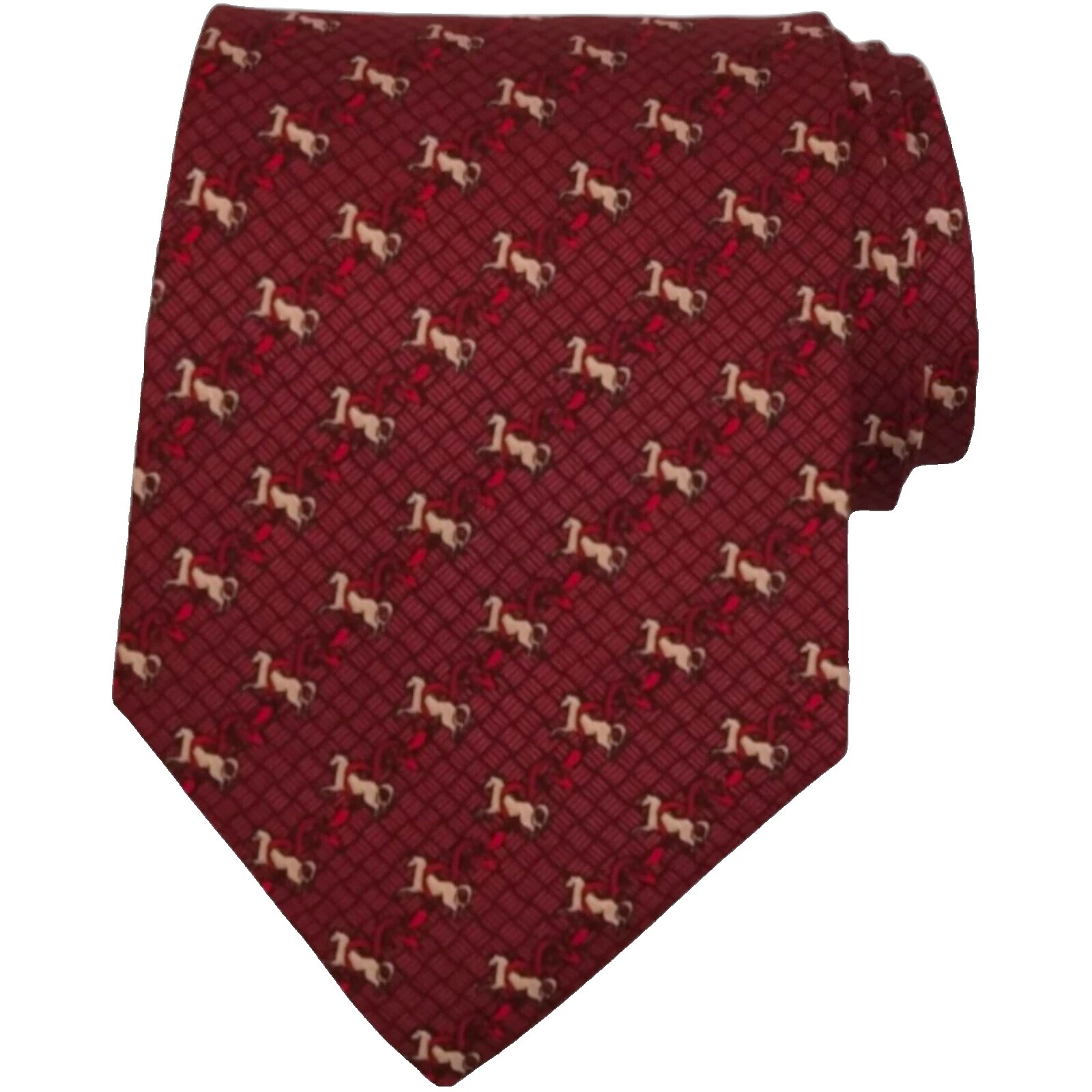 Lazos de caballo Estampado Animal para hombres