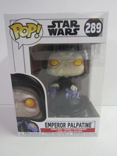 Funko POP! Star Wars EMPEROR PALPATINE Vinyl Bobble-Head 289 NEW Ships Free