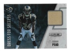2012 Rookies Stars Longevity Dress for Success Jerseys #1 Isaiah Pead Rams 
