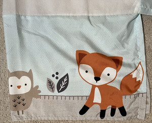 Bedtime Originals Lambs & Ivy Woodland Fox Bed Skirt Baby Bedding