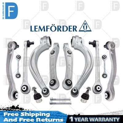14PCS Lemförder Front Control Arms Kits For Bentayga cayenne Audi Q7 SQ7 Q8 SQ8