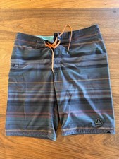 Prana Men  s Fenton Board Shorts - 31  Waist - 10  Inseam