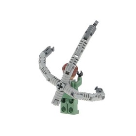 1X Lego Minifigure Spider Man Dr. Octopus Otto Octavius Arms Smile 4856 SPD015