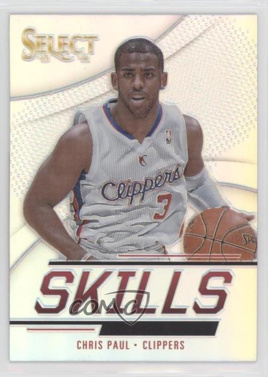 2013-14 Panini Select Skills Silver Prizm Chris Paul #16 4wv