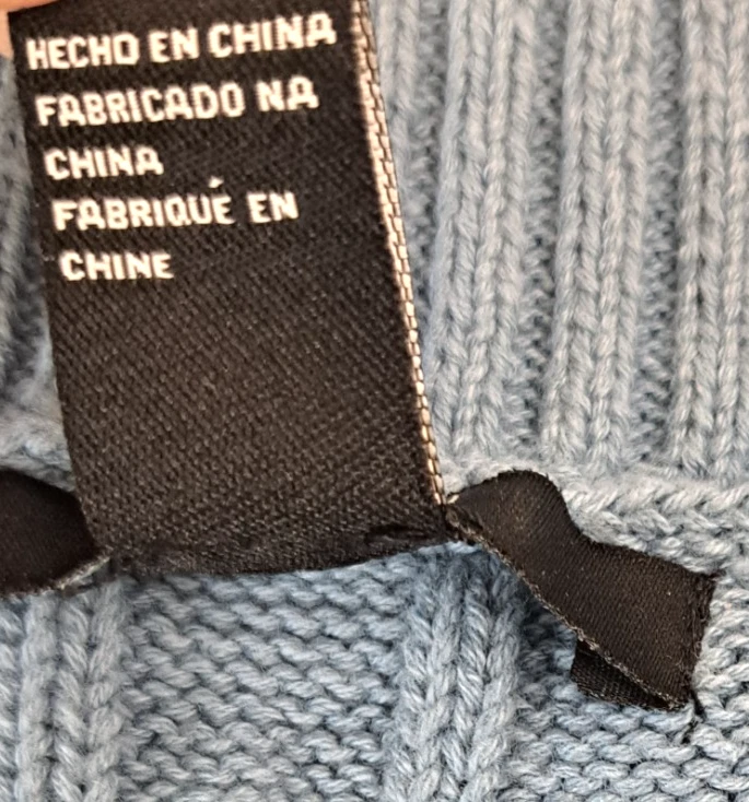 Chaleco Suéter Forever 21 Tejido con Cable Para Mujer Pequeño Azul Claro Preppy Clásico Foto 4 de 4