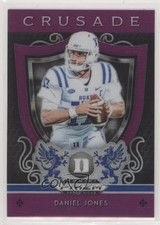 2019 Panini Prizm Draft Crusade Purple Prizm Daniel Jones #15 0ps8