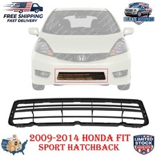 New Front Bumper Cover Grille Textured Oem Replaces For 2009-2014 Honda Fit