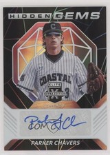 2021 Panini Elite Extra Edition Hidden Gems Black Parker Chavers #HG-PC Auto ql2