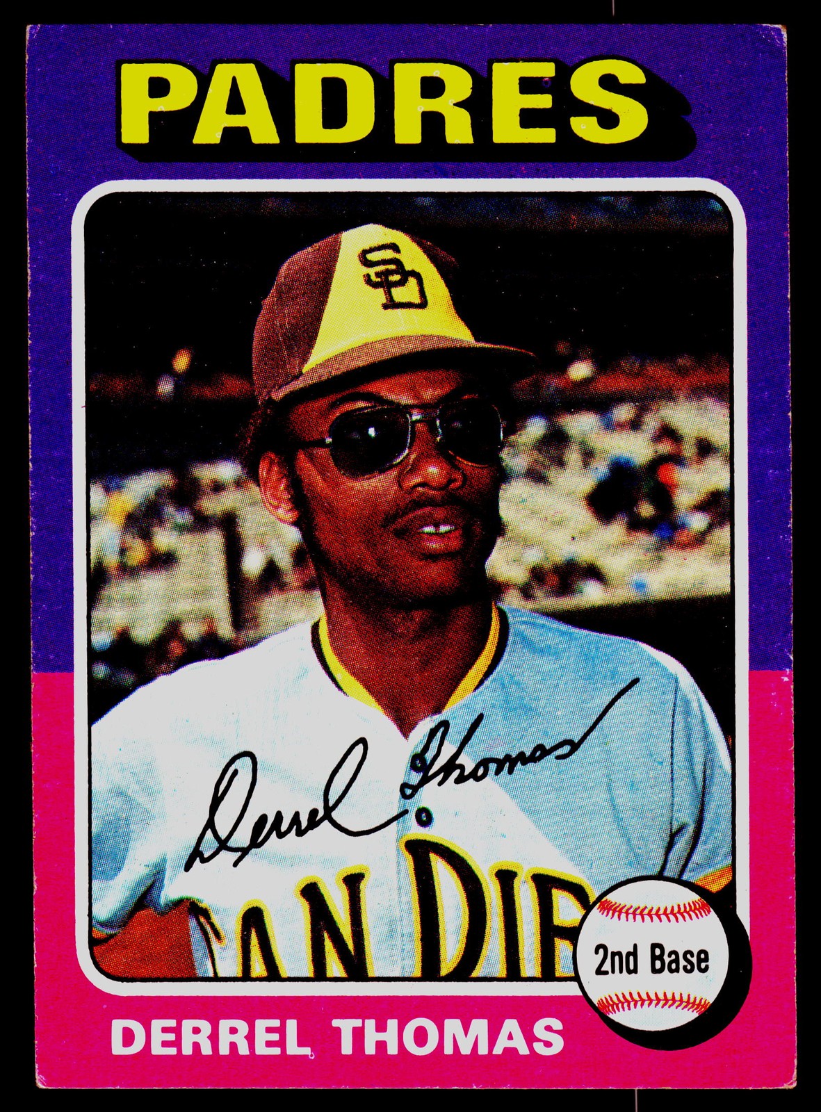 1975 Topps #378 Derrel Thomas - VG