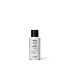 Image of Maria Nila Sheer Silver, Shampoo 100 ml, Neutralizes Golden Shades, Violet