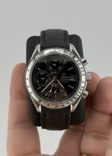 OMEGA Speedmaster 3513.50 Automatic Chronograph Black Dial 39mm Men's Wristwatch