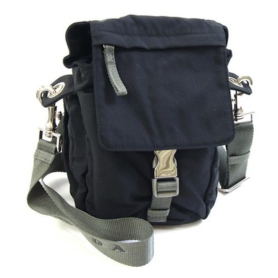 Prada Shoulder Bag Prada Sport 4VA440 Black Nylon Canvas Used Crossbody Pouch Fr