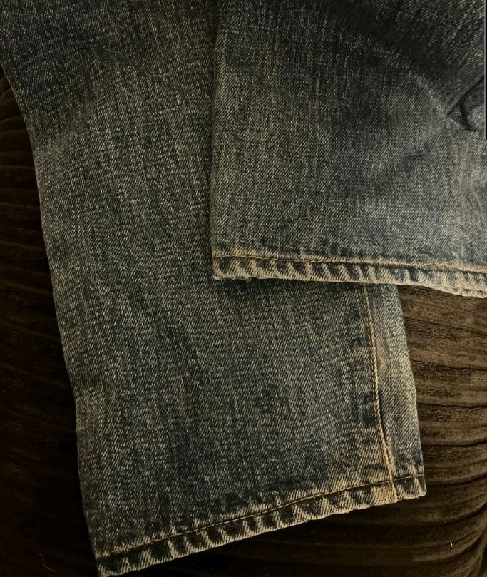 Supreme Denim Jeans 30 W30 L28 Altered Blue Trousers Button Up Jean Made In USA thumbnail 6