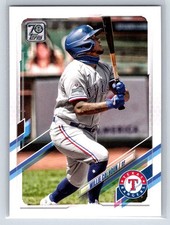 2021 Topps #115 Willie Calhoun Texas Rangers