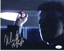 Nick Castle signed 8x10 Photo Michael Myers The Shape Halloween 1978 JSA