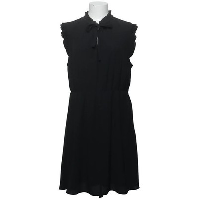 H&M, Kleid, Größe: 46, Schwarz, Polyester, Einfarbig, Damen #Ppo