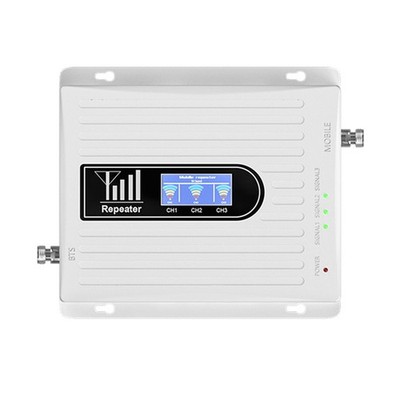 B1 B3 B8 Signal Booster Tri Band Amp 900 1800 2100 MHz GSM WCDMA L3053
