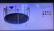 15 Foot Round Trampoline with Safety Enclosure Combo