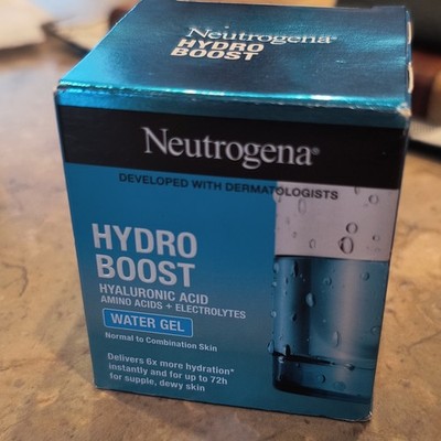 Neutrogena Hydro Boost Hyaluronic Acid Hydrating Oil-Free Water Gel 50ml - Qty 4