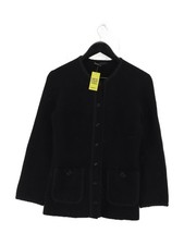 Maje Women's Cardigan UK 8 Black Polyamide