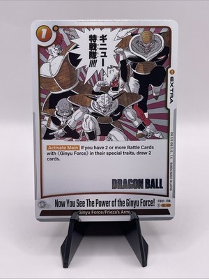 Dragon Ball Super Manga: Now You See The Power of the Ginyu Force FB01-138