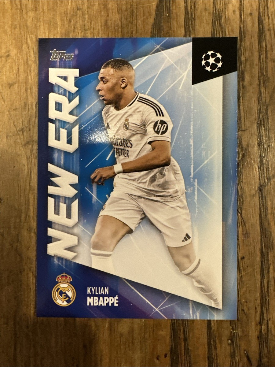 【未開封】topps NOW KYLIAN MBAPPE 5枚 Kylian Mbappe First Game Goal Trophy 24/25 UCC TOPPS NOW