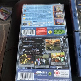 Dreamcast PAL 6 Games Bundle - Complete VGC Shadowman - Trickstyle - Tee Off