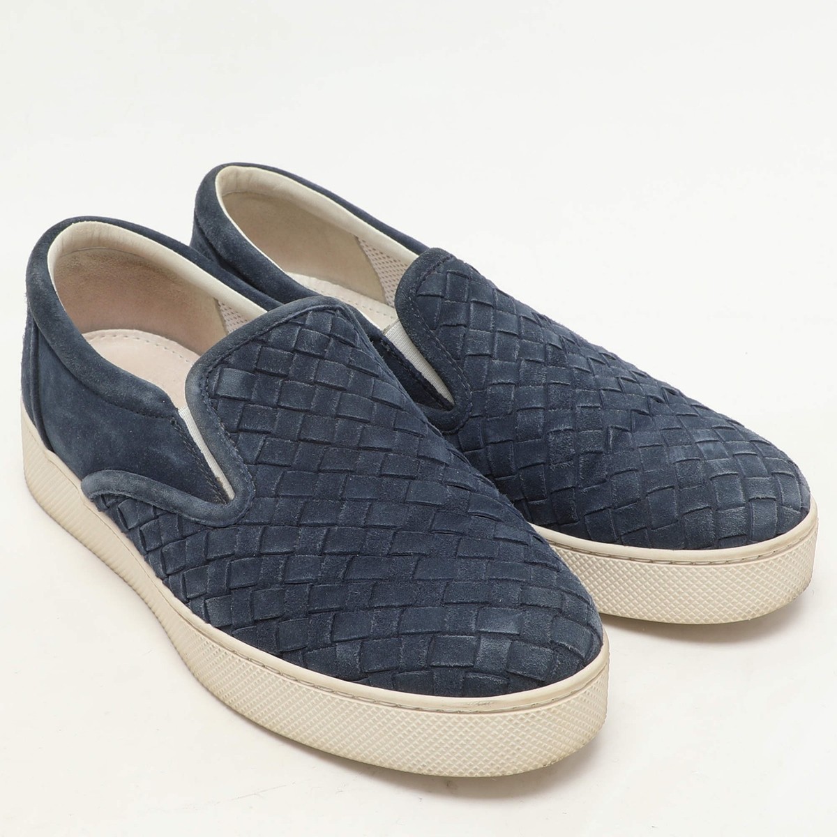 Bottega Veneta Blue Suede Intrecciato Espadrille Sneakers EU 42 US 9 Men’s BOTTEGA VENETA Made in Italy Step into luxury with Bottega  main image 4