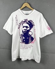 Camiseta Rockers Caballeros Hecha en EE. UU. Arte Nina Simone Talla XL