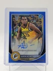 AARON NESMITH 2025-26 BOWMAN CHROME BLUE REFRACTOR AUTO /150 PACERS Q5547