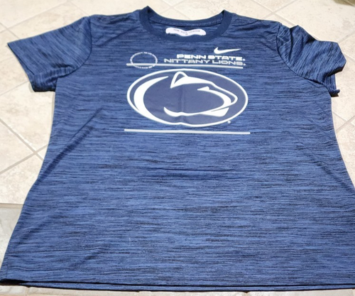 Penn State Nittany Lions Shirt Women's Large Nike NCAA Tee - Picture 4 of 7