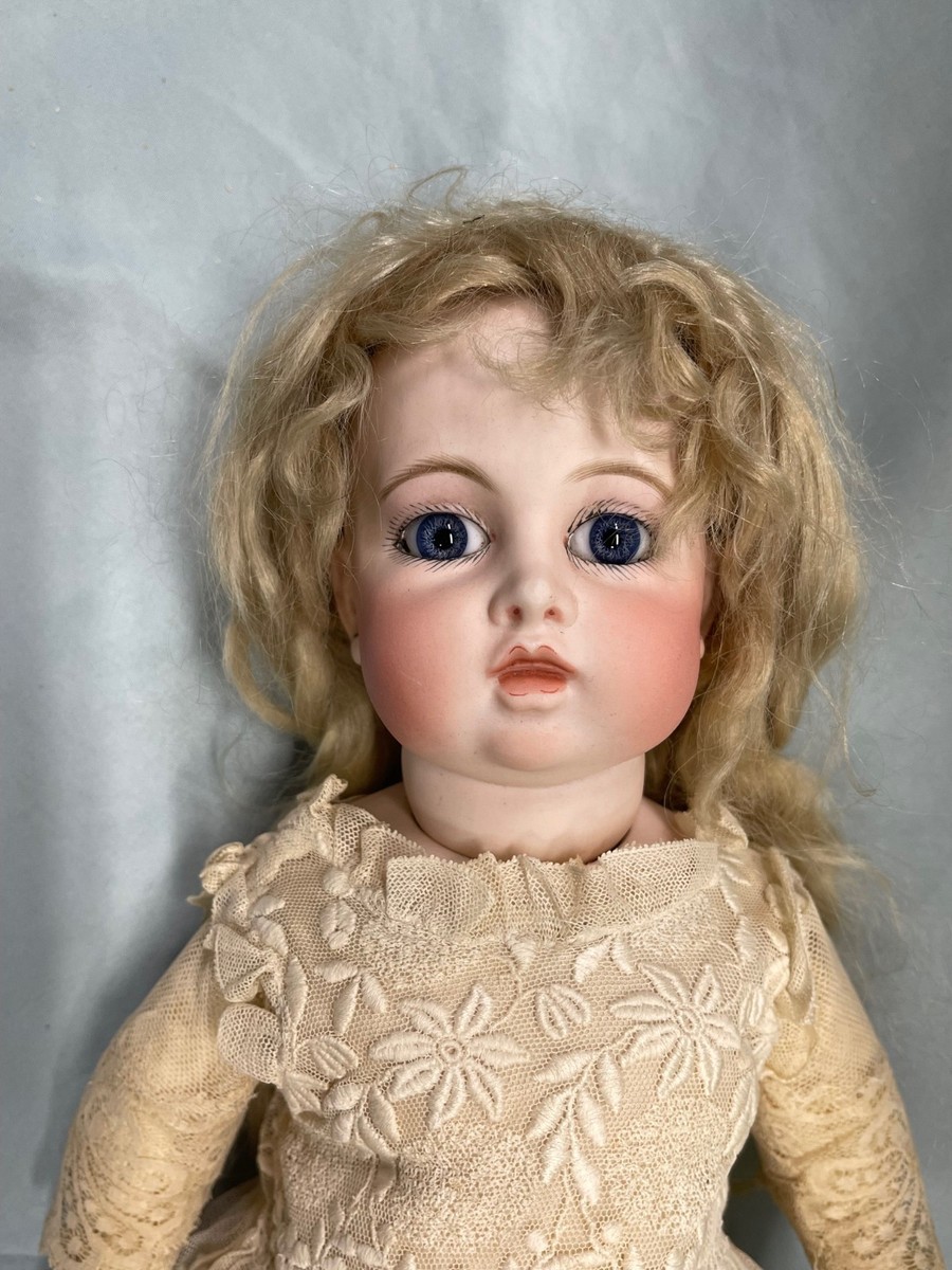 Antique Cabinet Size Circle Dot Bru French bebe doll - perfect | eBay