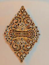 Diamond-Shaped Pavé Rhinestone Pendant Charm — listing 4