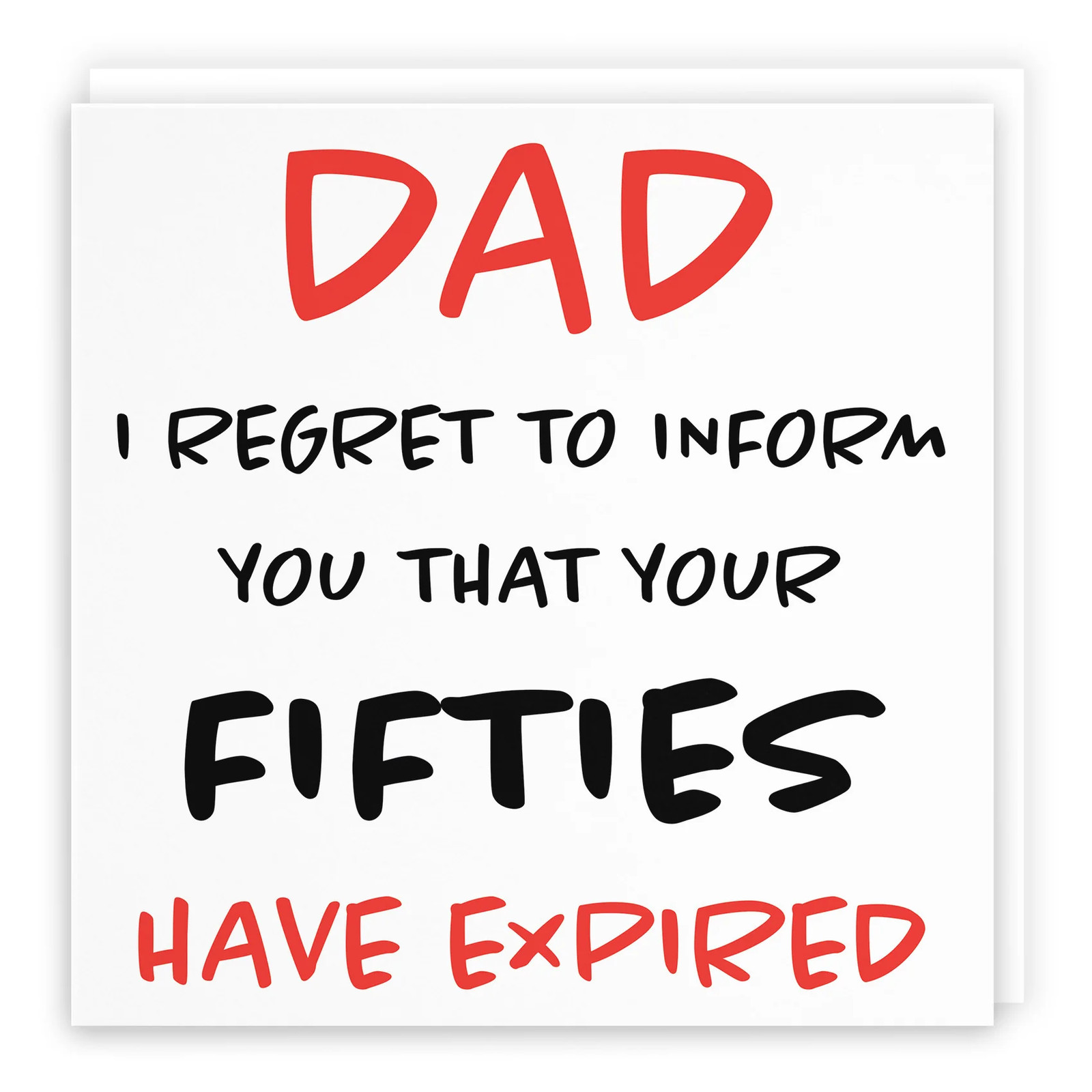 60th Dad Humorous Birthday Card Retro