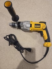 DEWALT DWD520 Hammer Drill 1/2" Keyed Corded 120V Auxiliary Handle Yellow