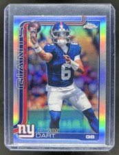 2025 Topps Chrome Jaxson Dart Refractor RC #306 Giants Rookie