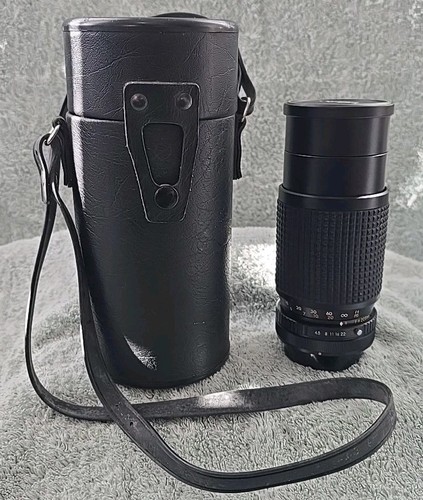 Owasa MC Camera Lens 1:4.5 80-205mm No.389452 With Case