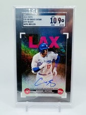 2024 Topps Series 2  City to City Shohei Ohtani Auto Red 1  /25 SGC 9