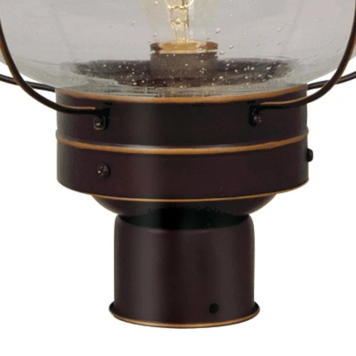 Vaxcel Lighting OP21835 Black Chatham 1-Light Outdoor Post Light - Picture 6 of 8