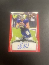 2023 Leaf Draft Sam Huard Auto Red #BA-SH1