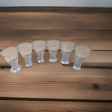 6 kieliszków do wódki WMF z napisem "Wohl bekoms" w idealnym stanie