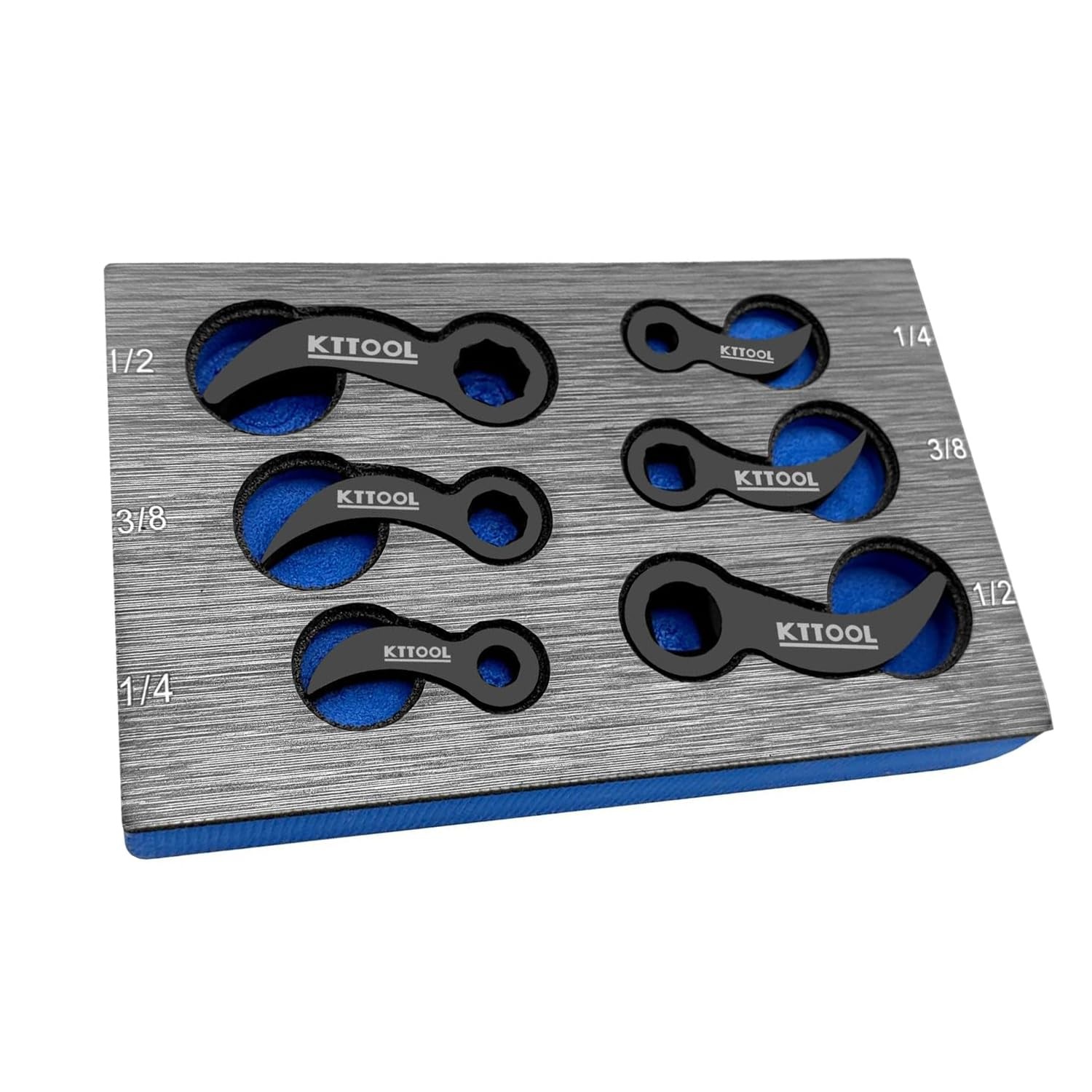 6 Pcs Pry Bar Wrench Adaptor Head Set, Crowbar Adapter Head Tool, Half Shaft ...