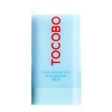 TOCOBO Cotton Airy Sun Stick SPF 50 Broad Spectrum Korean Matte Sunscreen Stick