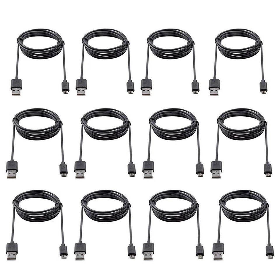 Convenient 12-Pack of 3ft Micro USB Charging Cables - Compatible & Reliable - Image 3 of 4