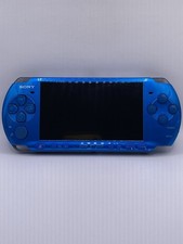 Sony PSP 3000 Handheld Console System Vibrant Blue with Charger A Grade