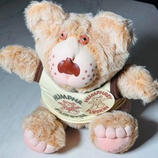 Vtg Appalachian Artworks "Humphrey Furskin" Teddy Bear 1983 Plush signed