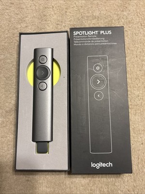 Logitech Spotlight Plus Presentation Remote Open Box Complete!